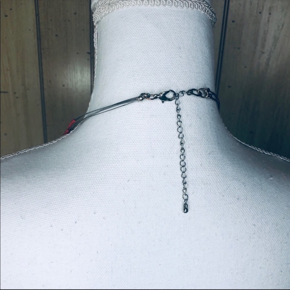 Layered Shell & Bead Statement Necklace - image 4